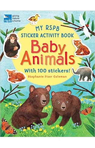 My RSPB Sticker Activity Book: Baby Animals - Paperback
